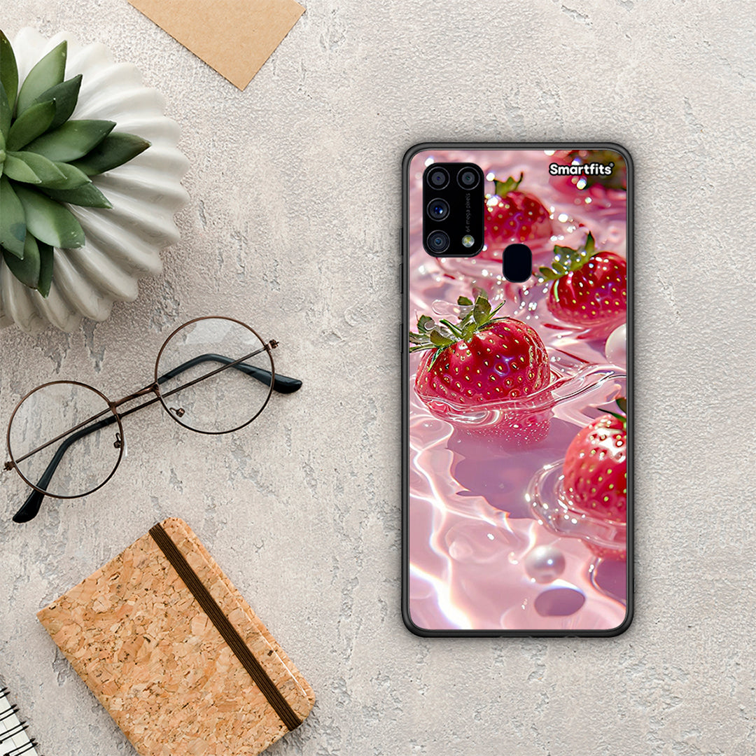 Juicy Strawberries - Samsung Galaxy M31 θήκη