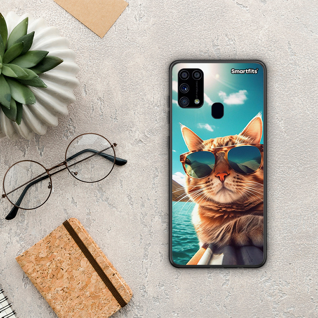 Summer Cat - Samsung Galaxy M31 θήκη
