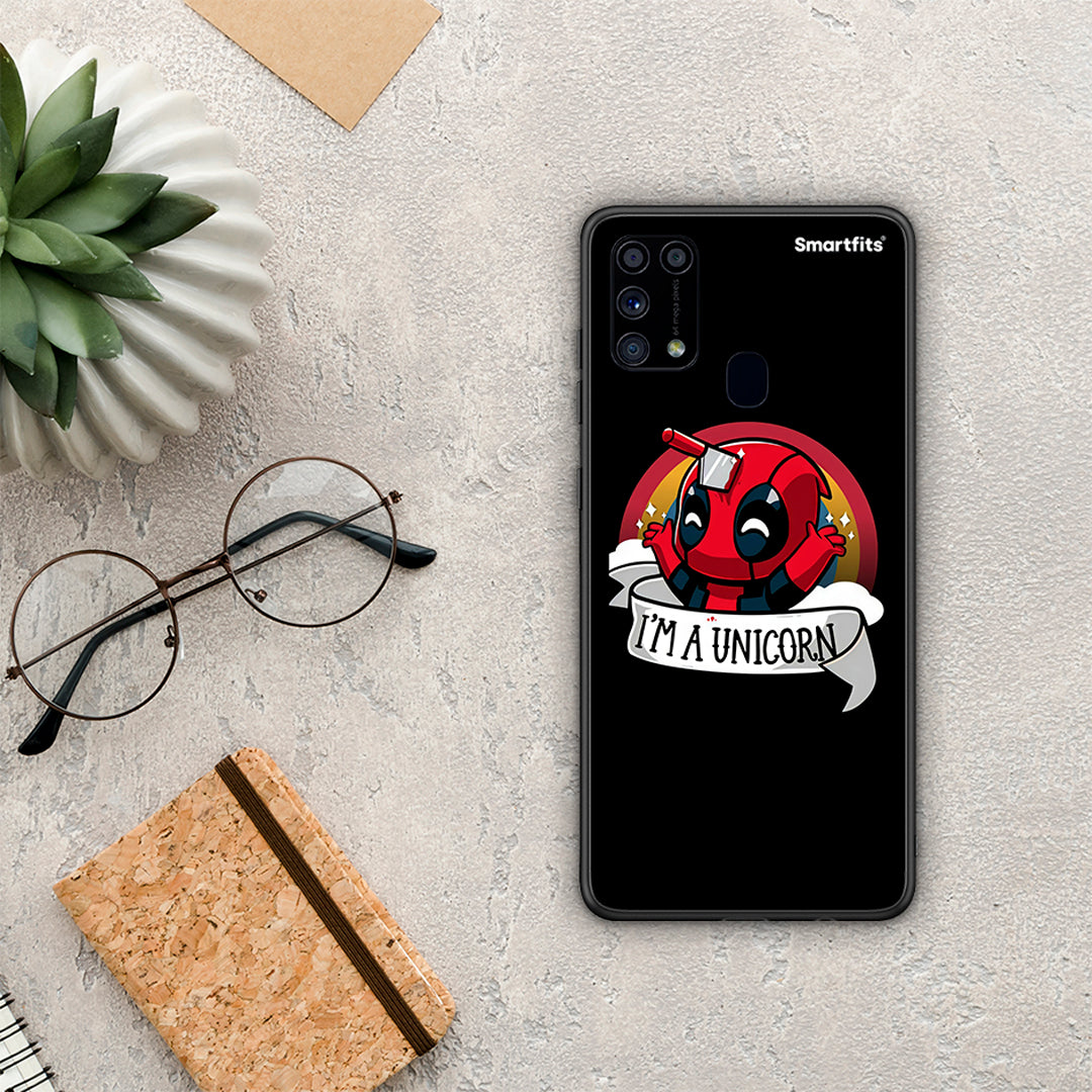 Unicorn Deadpool - Samsung Galaxy M31 θήκη