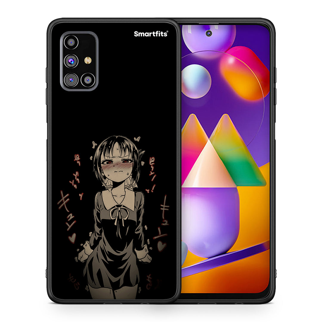 Θήκη Samsung M31s Anime Girl από τη Smartfits με σχέδιο στο πίσω μέρος και μαύρο περίβλημα | Samsung M31s Anime Girl case with colorful back and black bezels