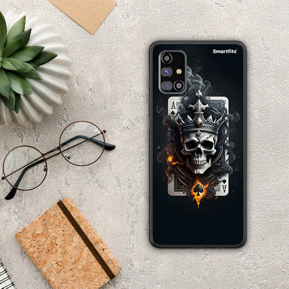 Skull King Ace - Samsung Galaxy M31s θήκη