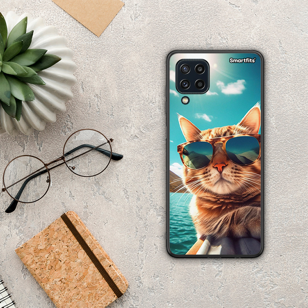 Summer Cat - Samsung Galaxy M32 4G / M22 θήκη