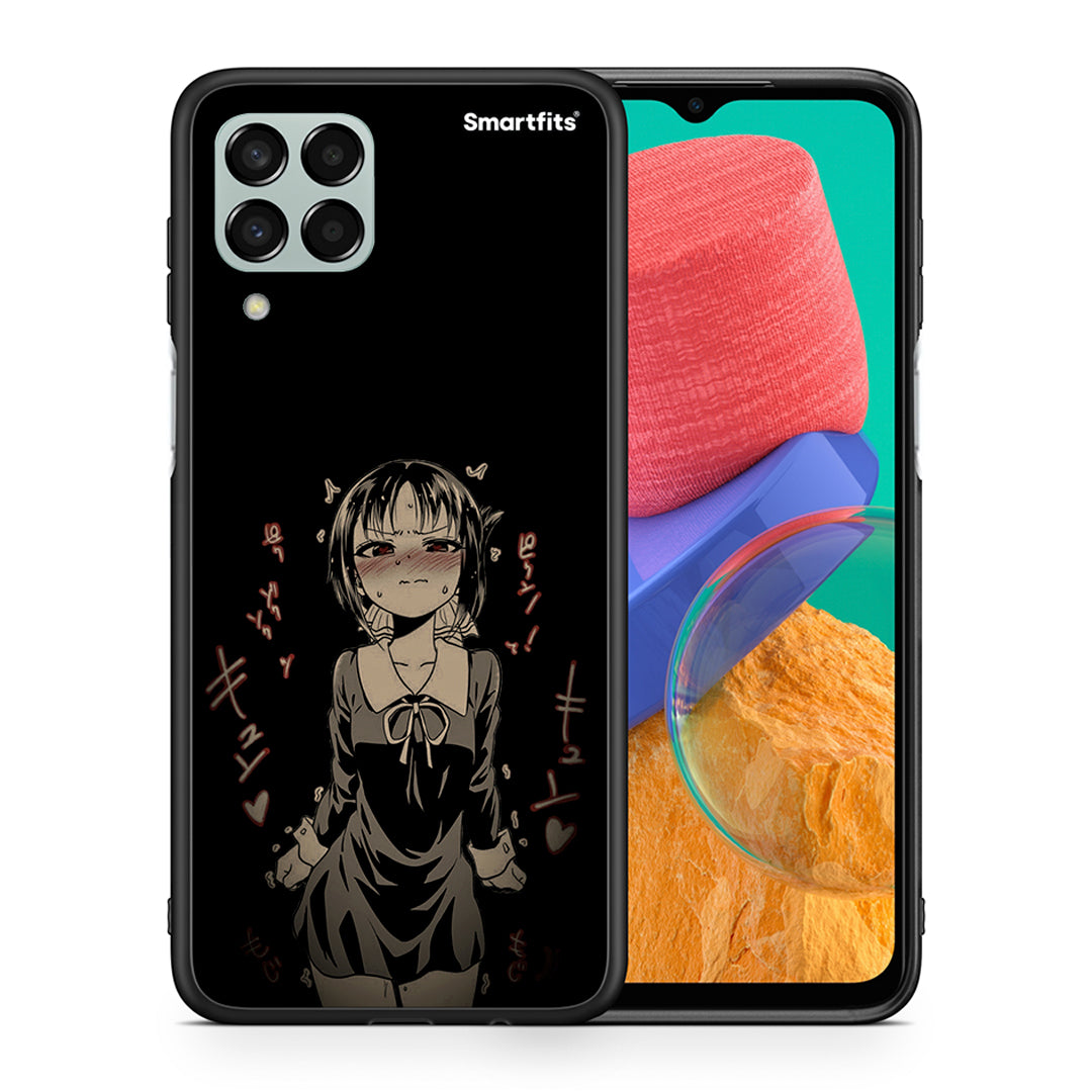 Θήκη Samsung M33 Anime Girl από τη Smartfits με σχέδιο στο πίσω μέρος και μαύρο περίβλημα | Samsung M33 Anime Girl case with colorful back and black bezels