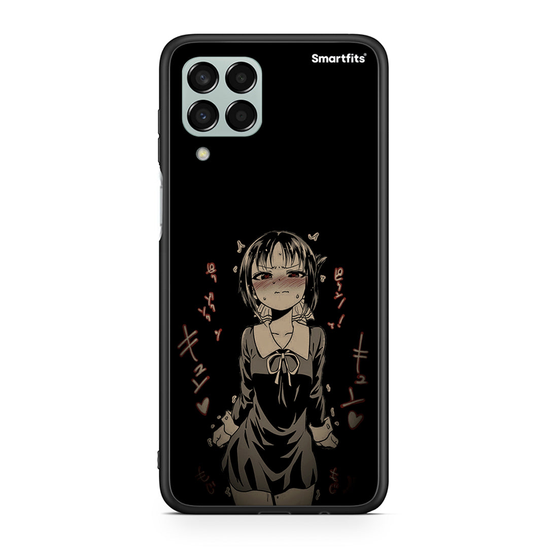 Samsung M33 Anime Girl θήκη από τη Smartfits με σχέδιο στο πίσω μέρος και μαύρο περίβλημα | Smartphone case with colorful back and black bezels by Smartfits
