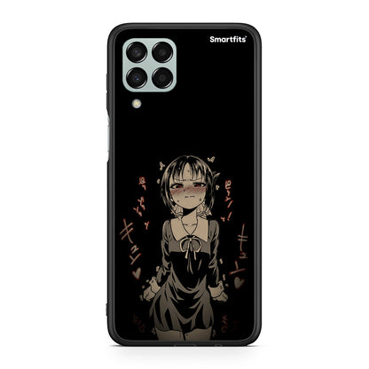 Samsung M33 Anime Girl θήκη από τη Smartfits με σχέδιο στο πίσω μέρος και μαύρο περίβλημα | Smartphone case with colorful back and black bezels by Smartfits