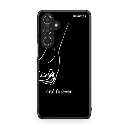 Samsung Galaxy M35 5G Always & Forever 2 Θήκη Αγίου Βαλεντίνου από τη Smartfits με σχέδιο στο πίσω μέρος και μαύρο περίβλημα | Smartphone case with colorful back and black bezels by Smartfits