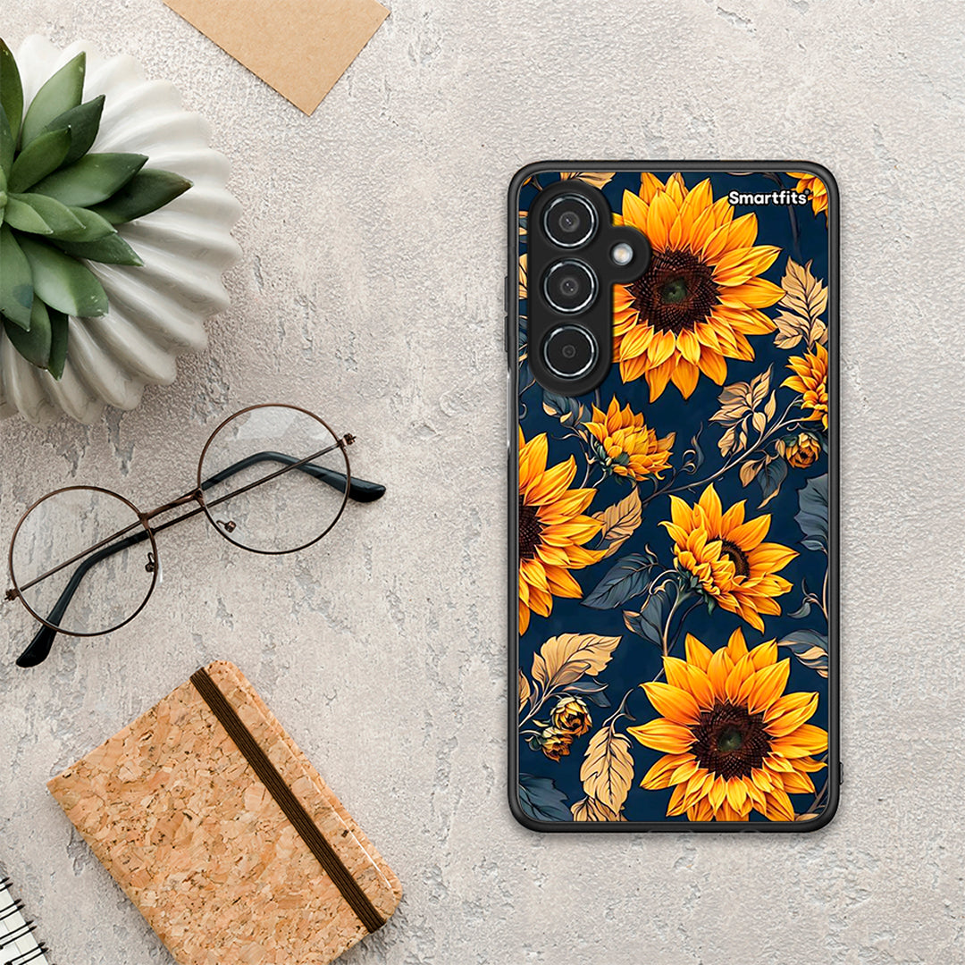 Autumn Sunflowers - Samsung Galaxy M35 5G θήκη