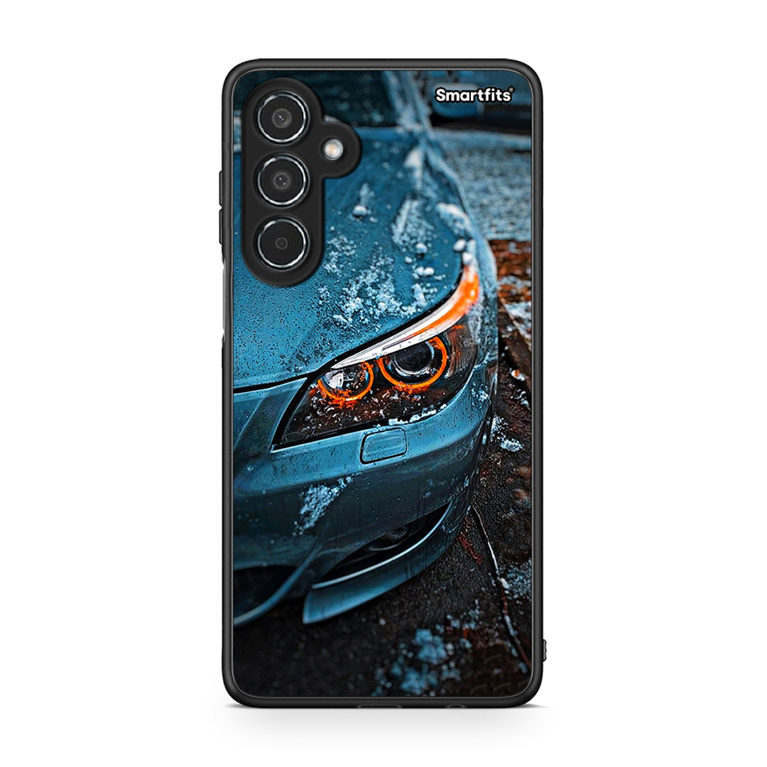 Samsung Galaxy M35 5G Bmw E60 Θήκη από τη Smartfits με σχέδιο στο πίσω μέρος και μαύρο περίβλημα | Smartphone case with colorful back and black bezels by Smartfits