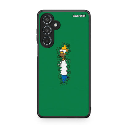 Samsung Galaxy M35 5G Bush Man Θήκη Αγίου Βαλεντίνου από τη Smartfits με σχέδιο στο πίσω μέρος και μαύρο περίβλημα | Smartphone case with colorful back and black bezels by Smartfits