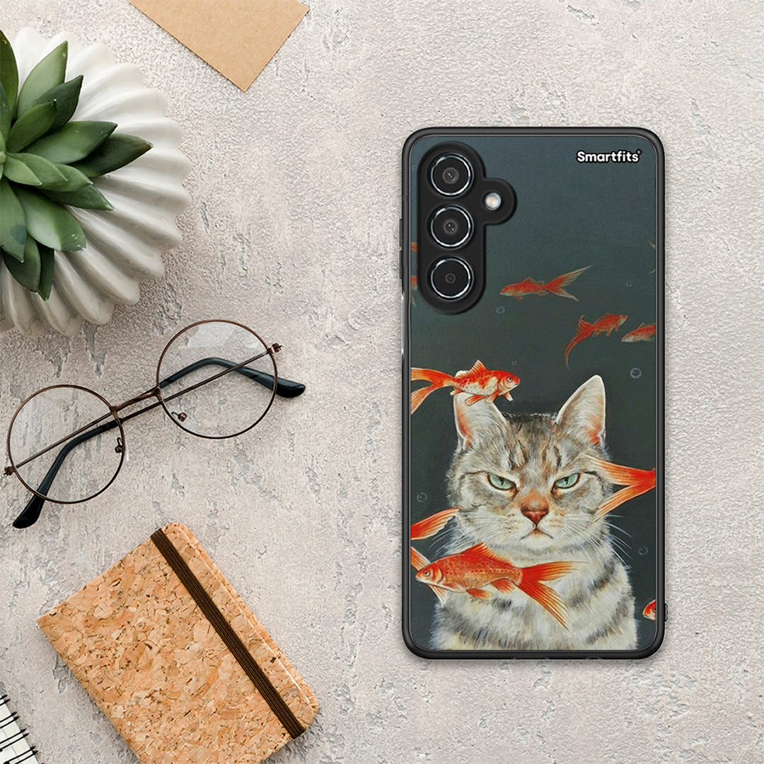 Cat Goldfish - Samsung Galaxy M35 5G θήκη