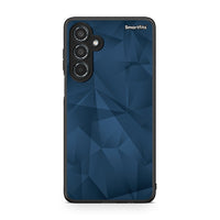 Thumbnail for 39 - Samsung Galaxy M35 5G Blue Abstract Geometric case, cover, bumper