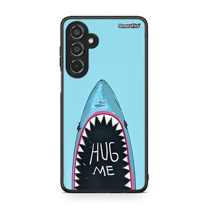 Samsung Galaxy M35 5G Hug Me θήκη από τη Smartfits με σχέδιο στο πίσω μέρος και μαύρο περίβλημα | Smartphone case with colorful back and black bezels by Smartfits