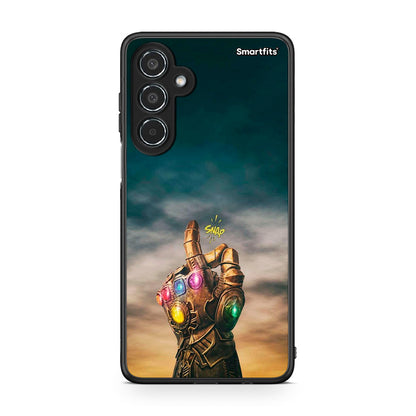 Samsung Galaxy M35 5G Infinity Snap θήκη από τη Smartfits με σχέδιο στο πίσω μέρος και μαύρο περίβλημα | Smartphone case with colorful back and black bezels by Smartfits