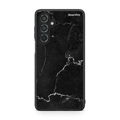 Samsung Galaxy M35 5G Marble Black θήκη από τη Smartfits με σχέδιο στο πίσω μέρος και μαύρο περίβλημα | Smartphone case with colorful back and black bezels by Smartfits