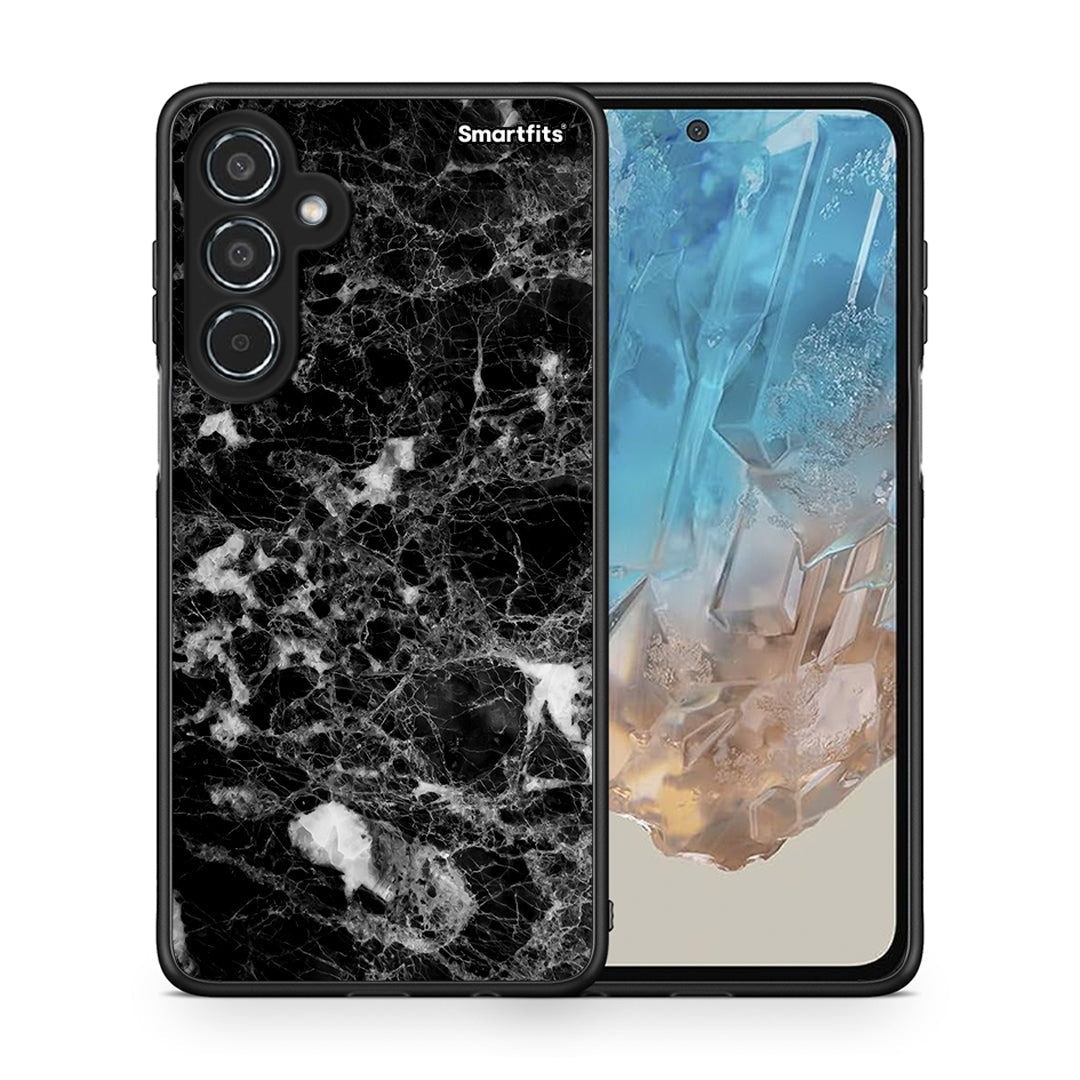 Θήκη Samsung Galaxy M35 5G Male Marble από τη Smartfits με σχέδιο στο πίσω μέρος και μαύρο περίβλημα | Samsung Galaxy M35 5G Male Marble case with colorful back and black bezels