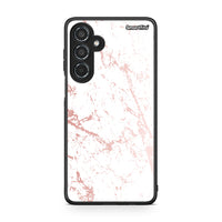 Thumbnail for 116 - Samsung Galaxy M35 5G Pink Splash Marble case, cover, bumper