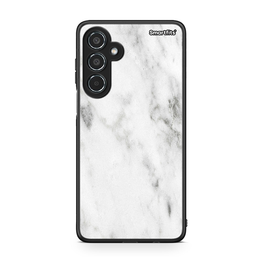 2 - Samsung Galaxy M35 5G White marble case, cover, bumper