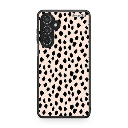 Samsung Galaxy M35 5G New Polka Dots θήκη από τη Smartfits με σχέδιο στο πίσω μέρος και μαύρο περίβλημα | Smartphone case with colorful back and black bezels by Smartfits