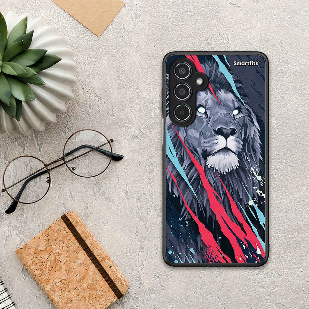 PopArt Lion Designer - Samsung Galaxy M35 5G θήκη