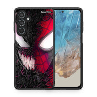 Thumbnail for Θήκη Samsung Galaxy M35 5G SpiderVenom PopArt από τη Smartfits με σχέδιο στο πίσω μέρος και μαύρο περίβλημα | Samsung Galaxy M35 5G SpiderVenom PopArt case with colorful back and black bezels