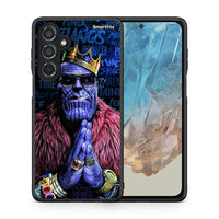 Thumbnail for Θήκη Samsung Galaxy M35 5G Thanos PopArt από τη Smartfits με σχέδιο στο πίσω μέρος και μαύρο περίβλημα | Samsung Galaxy M35 5G Thanos PopArt case with colorful back and black bezels