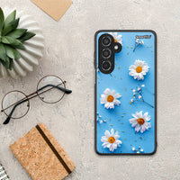 Thumbnail for Real Daisies - Samsung Galaxy M35 5G θήκη