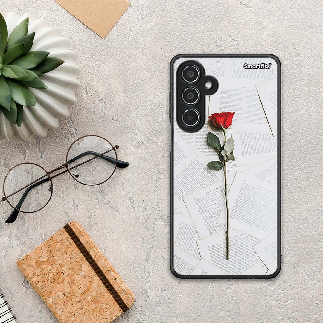 Red Rose - Samsung Galaxy M35 5G θήκη