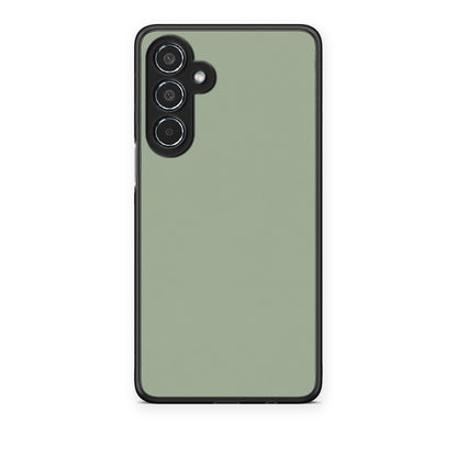 Θήκη Samsung Galaxy M35 5G Sage Green από τη Smartfits με σχέδιο στο πίσω μέρος και μαύρο περίβλημα | Samsung Galaxy M35 5G Sage Green case with colorful back and black bezels