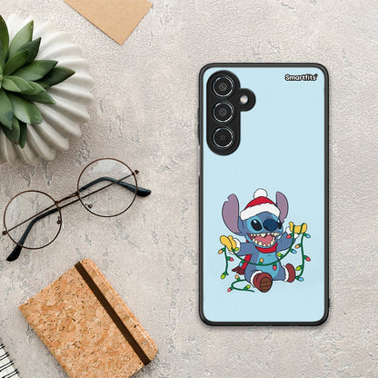 Santa Stich - Samsung Galaxy M35 5G θήκη