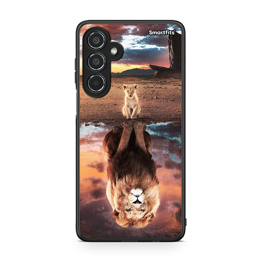 Samsung Galaxy M35 5G Sunset Dreams Θήκη Αγίου Βαλεντίνου από τη Smartfits με σχέδιο στο πίσω μέρος και μαύρο περίβλημα | Smartphone case with colorful back and black bezels by Smartfits