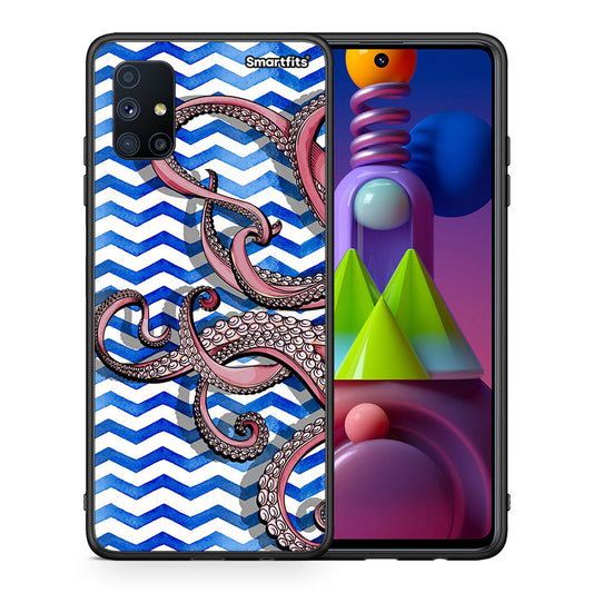 Chevron Devilfish - Samsung Galaxy M51 θήκη