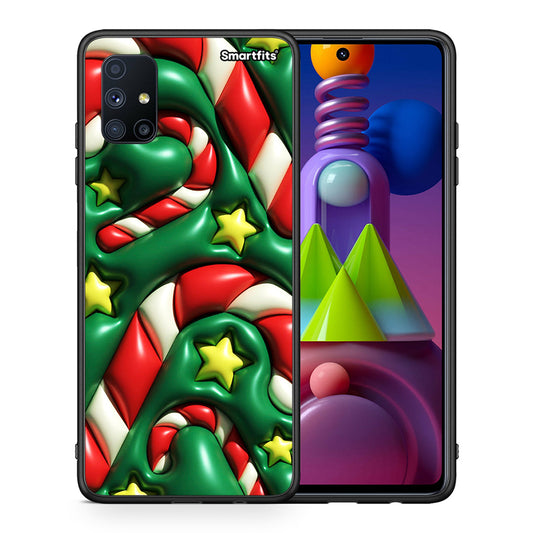 Christmas Bubbles - Samsung Galaxy M51 θήκη