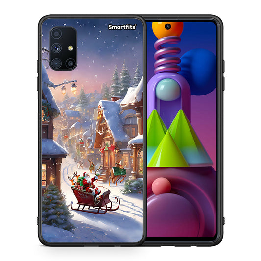 Christmas Snow - Samsung Galaxy M51 θήκη