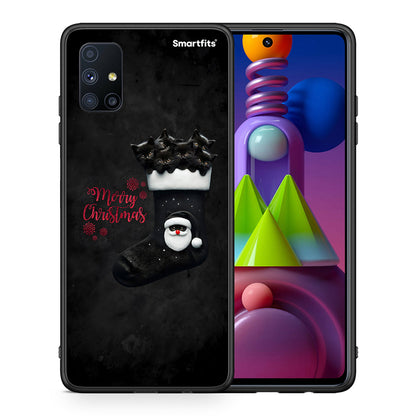 Merry Cat Christmas - Samsung Galaxy M51 θήκη
