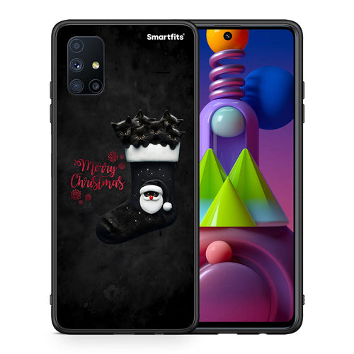 Merry Cat Christmas - Samsung Galaxy M51 θήκη
