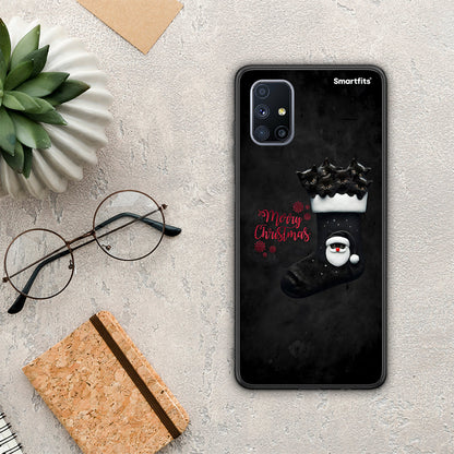 Merry Cat Christmas - Samsung Galaxy M51 θήκη