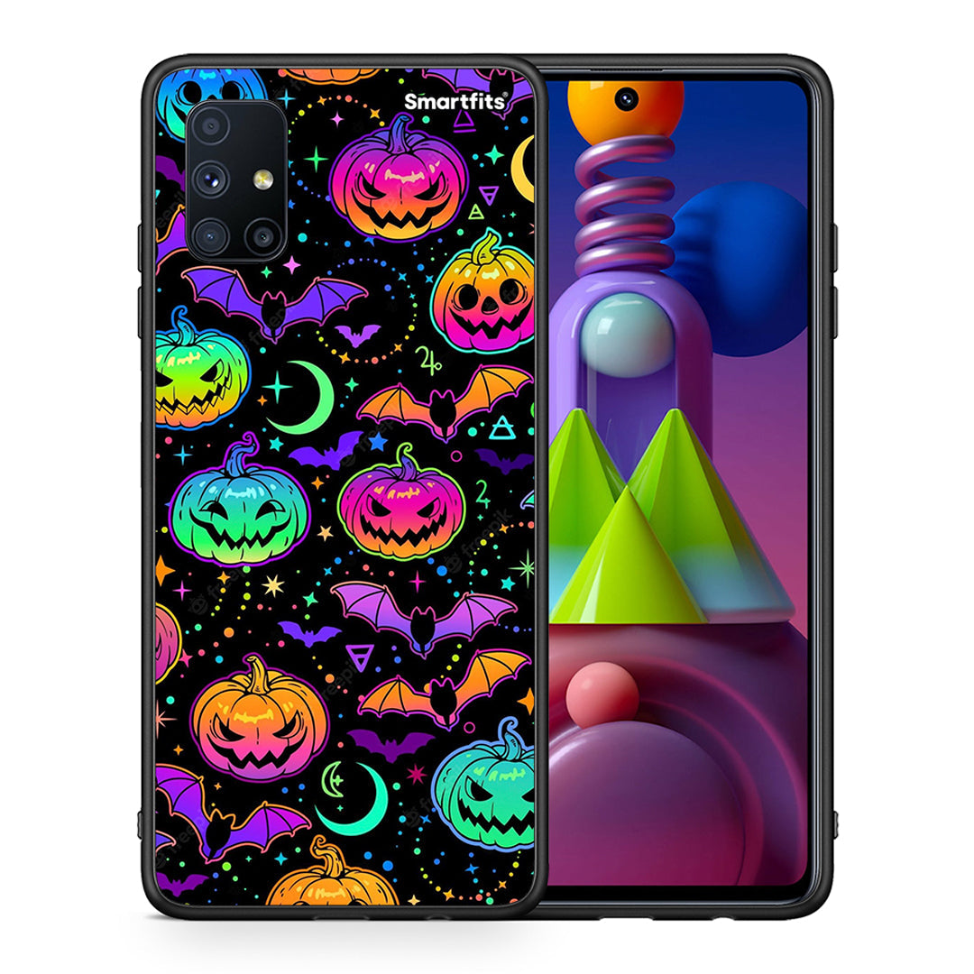 Neon Halloween - Samsung Galaxy M51 θήκη