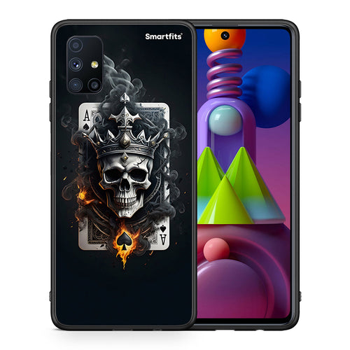 Skull King Ace - Samsung Galaxy M51 θήκη