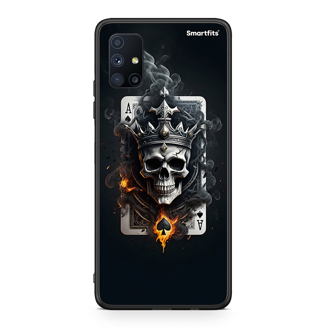 Skull King Ace - Samsung Galaxy M51 θήκη