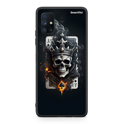 Skull King Ace - Samsung Galaxy M51 θήκη