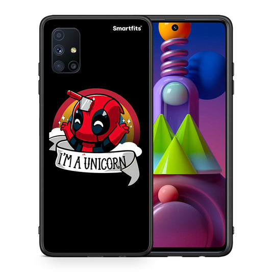 Unicorn Deadpool - Samsung Galaxy M51 θήκη