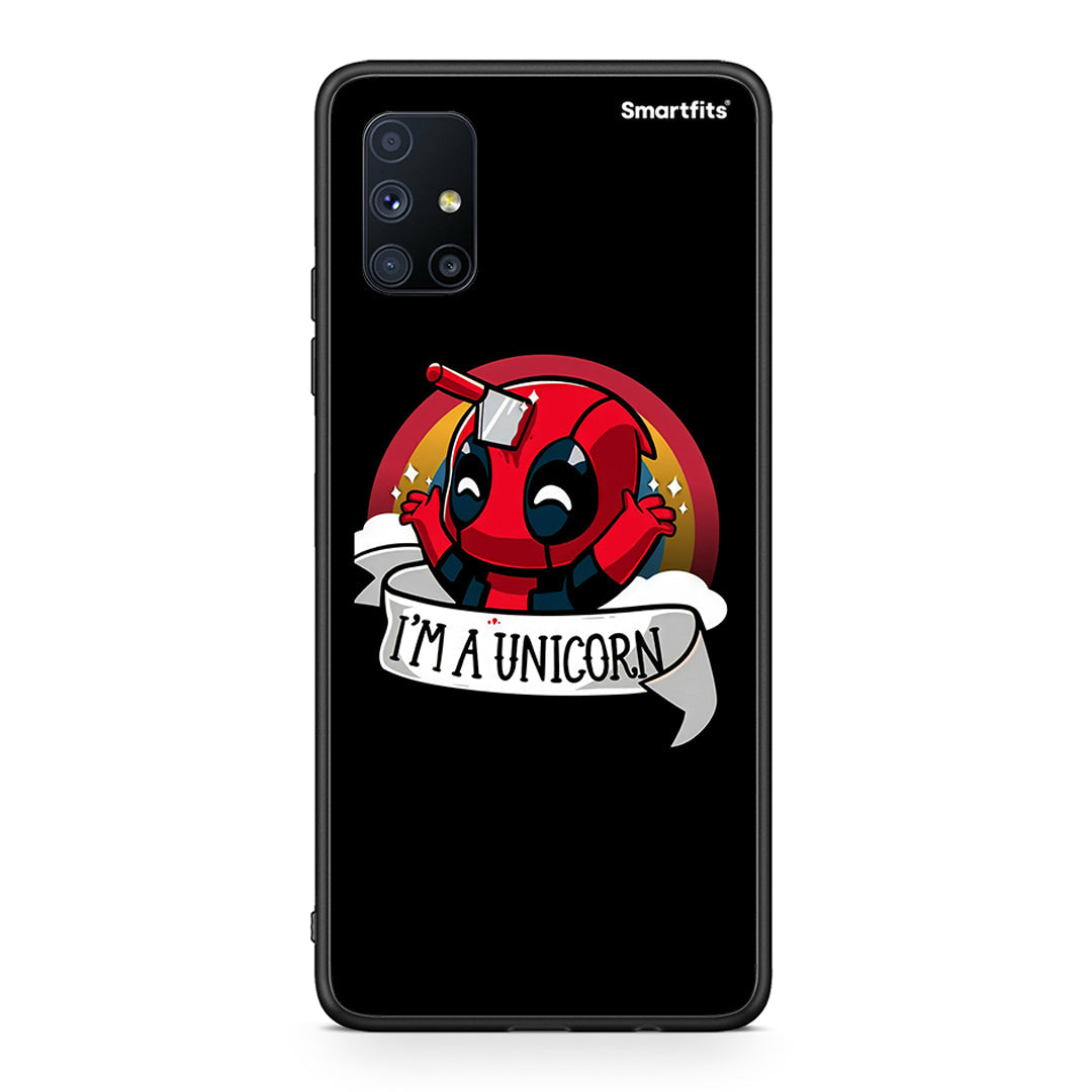 Unicorn Deadpool - Samsung Galaxy M51 θήκη