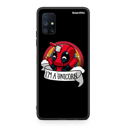 Unicorn Deadpool - Samsung Galaxy M51 θήκη