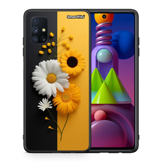Yellow Daisies - Samsung Galaxy M51 θήκη