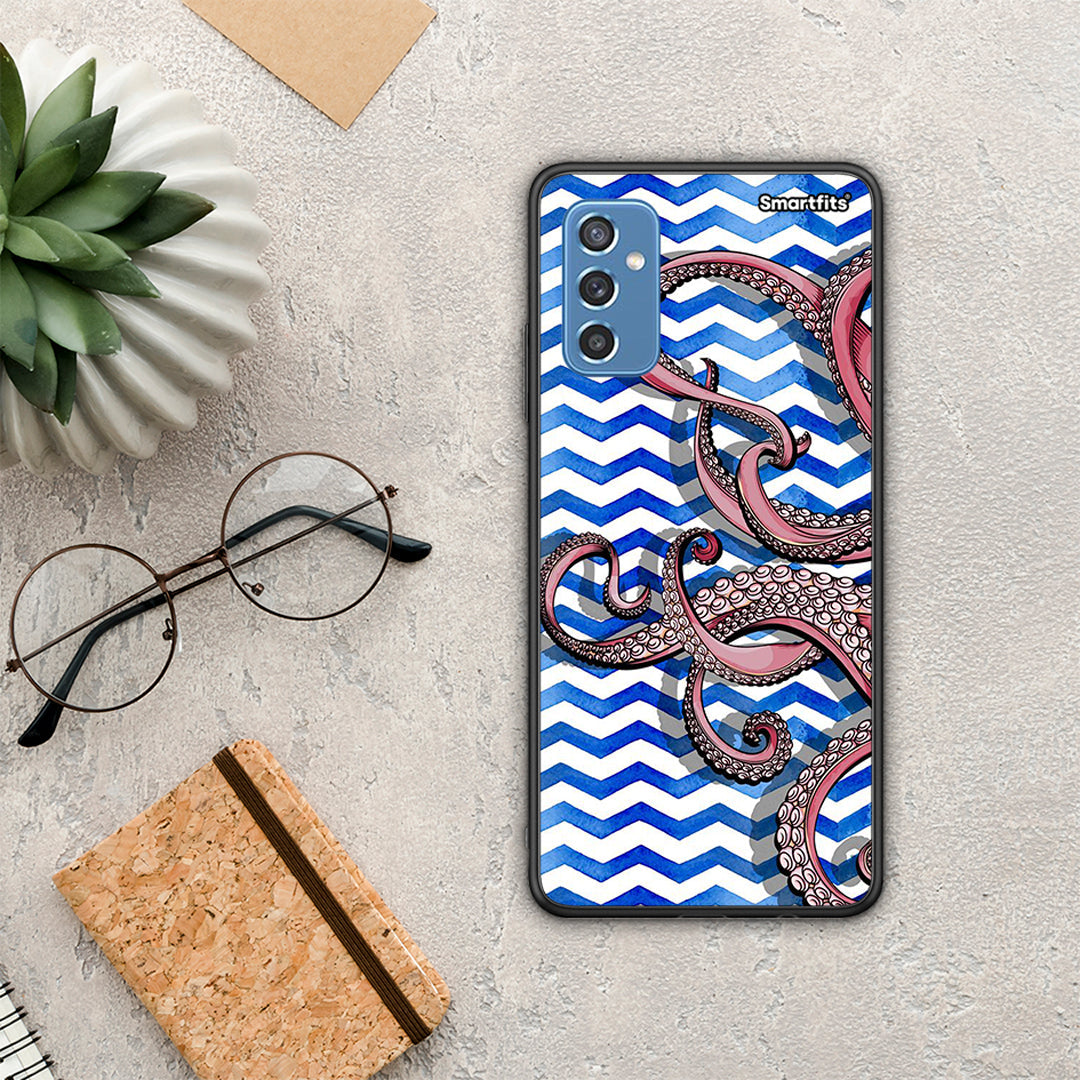 Chevron Devilfish - Samsung Galaxy M52 5G θήκη