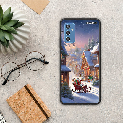 Christmas Snow - Samsung Galaxy M52 5G θήκη