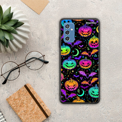 Neon Halloween - Samsung Galaxy M52 5G θήκη