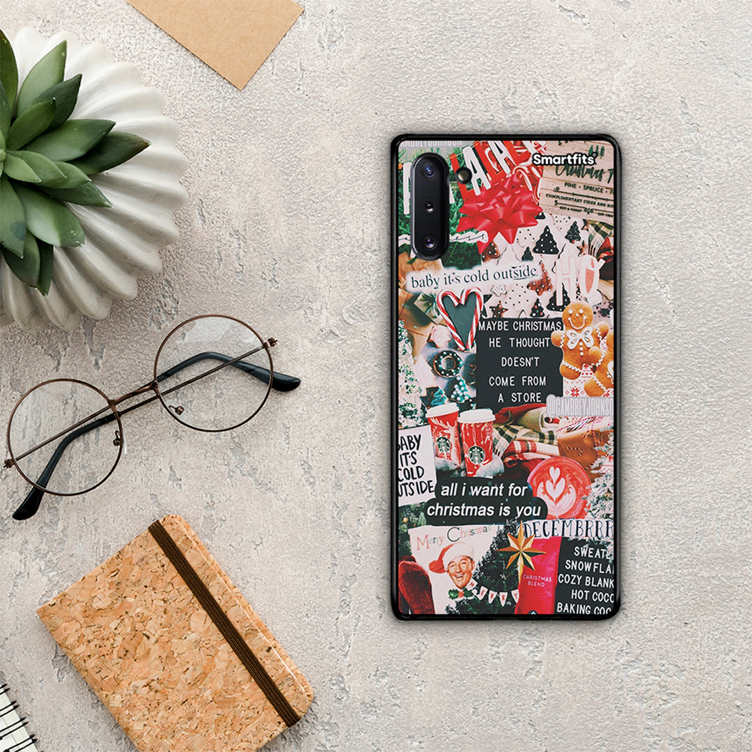 Christmas Happiness - Samsung Galaxy Note 10 θήκη