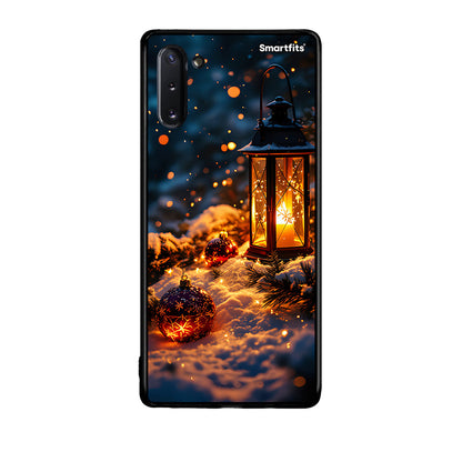 Samsung Note 10 Christmas Ornaments θήκη από τη Smartfits με σχέδιο στο πίσω μέρος και μαύρο περίβλημα | Smartphone case with colorful back and black bezels by Smartfits