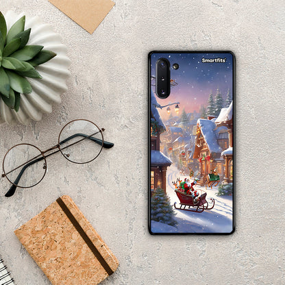 Christmas Snow - Samsung Galaxy Note 10 θήκη
